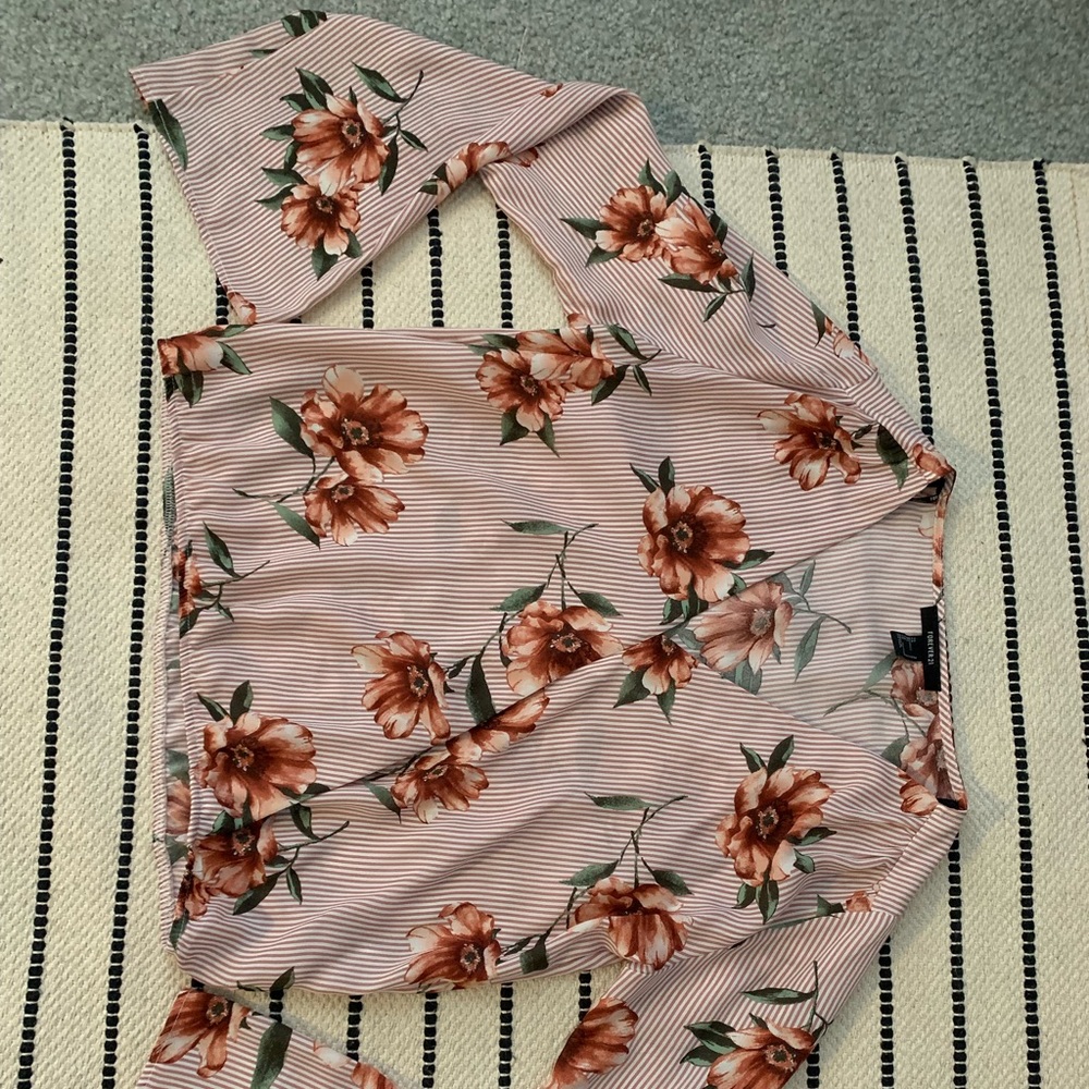Floral Print Long Sleeve Shirt